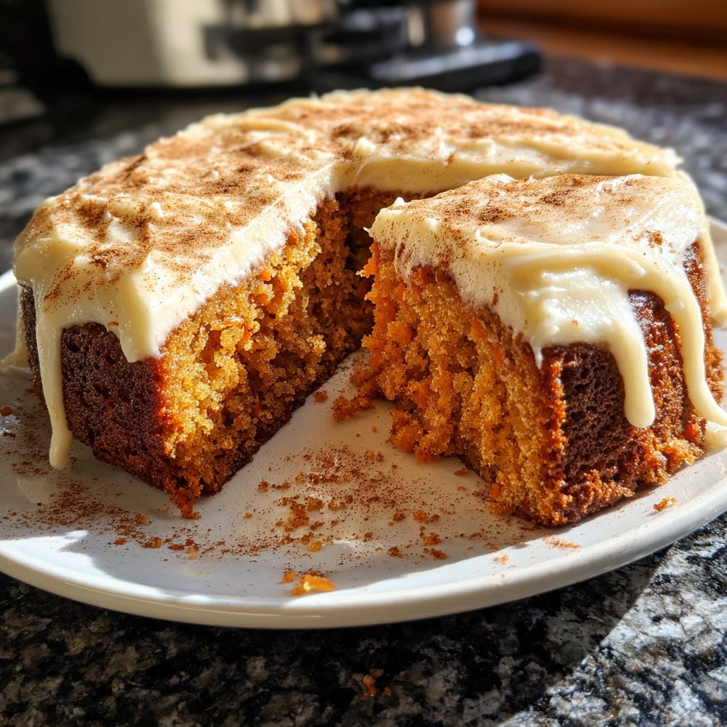 Karottenkuchen Mit Frischkäse Frosting