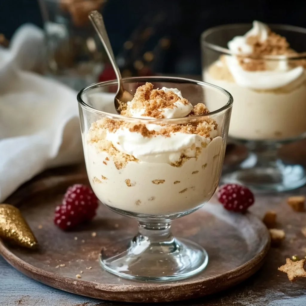 Cremige Spekulatius-Mousse | Weihnachtsdessert im Glas 🎄✨