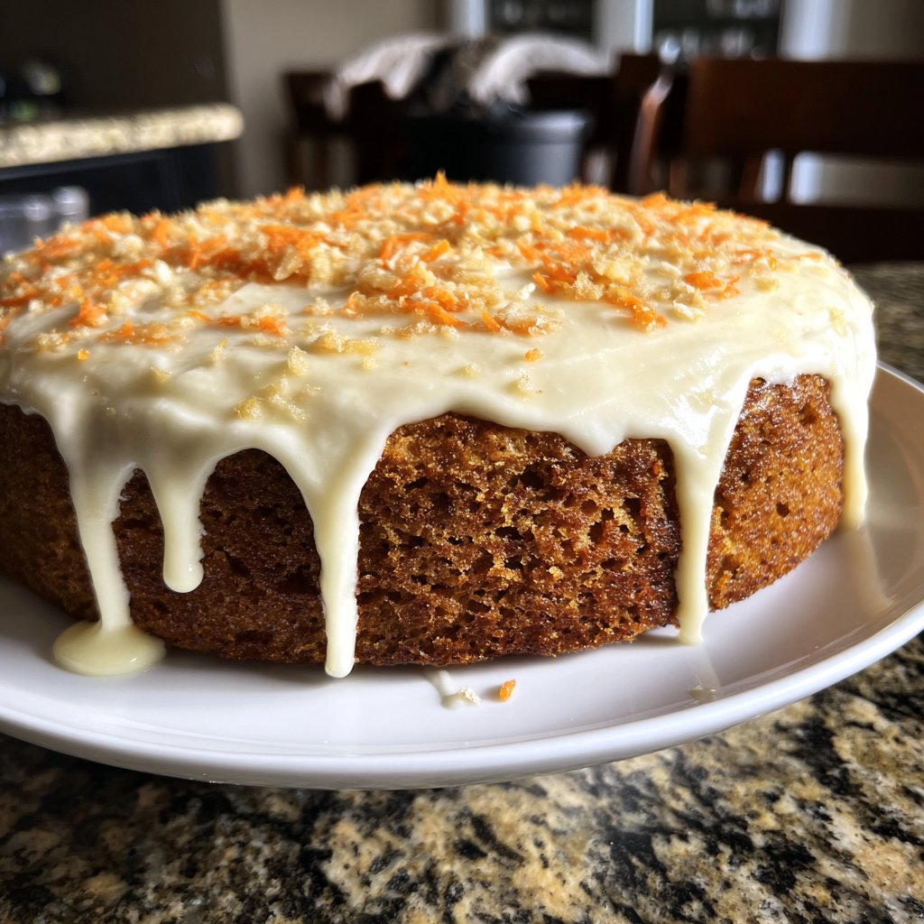 Karottenkuchen Mit Frischkäse Frosting