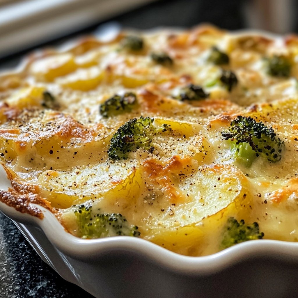 Kartoffel Brokkoli Auflauf