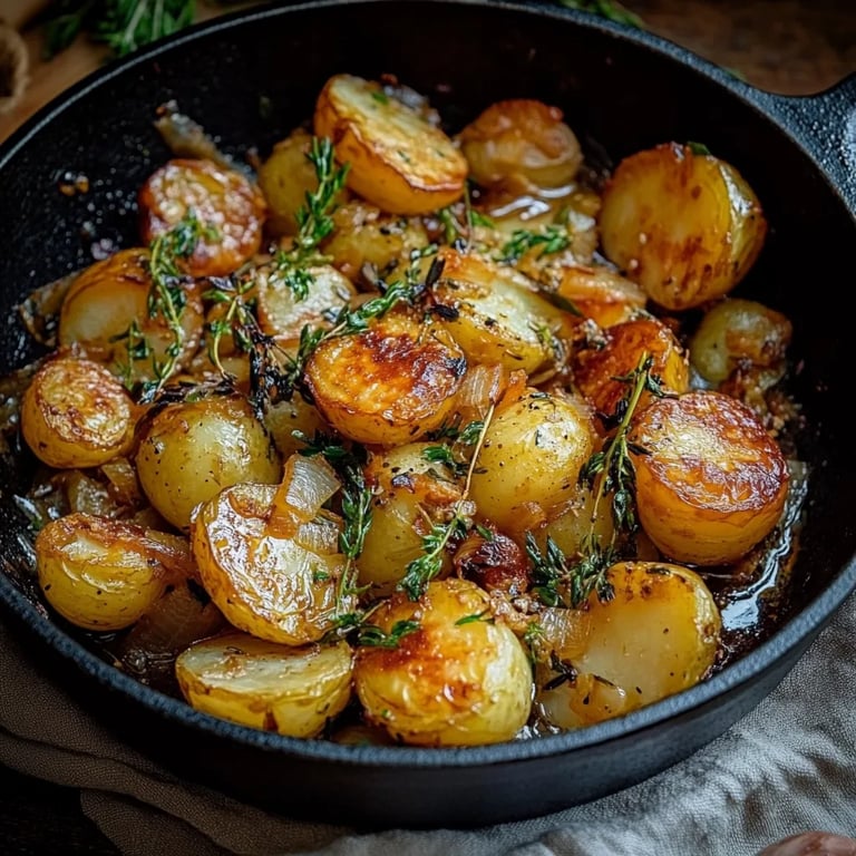 Rosenkohl Kartoffel Pfanne