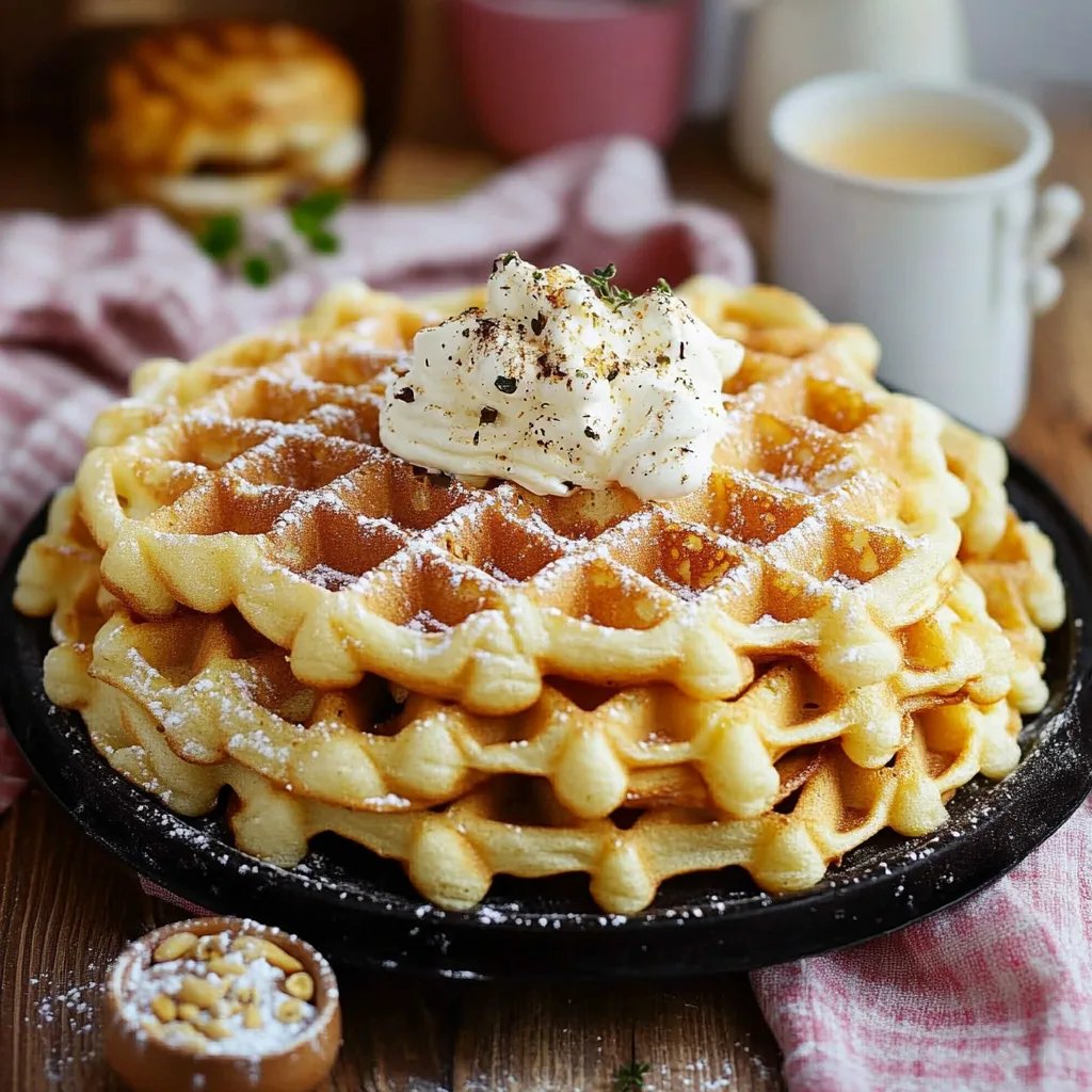 Waffelteig - Omas Waffeln Rezept