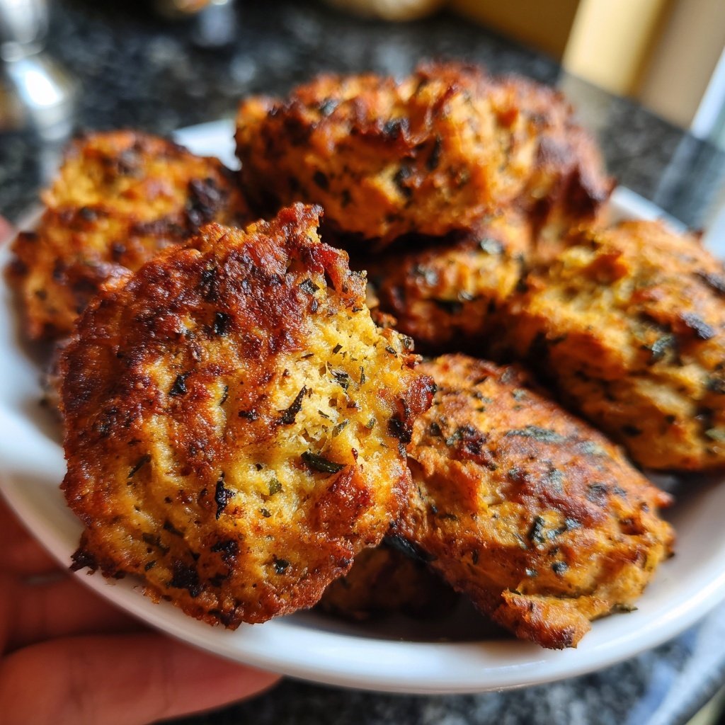 Hähnchen Frikadellen Aus Dem Ofen