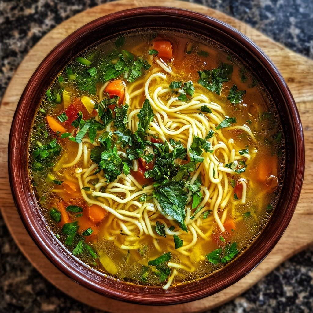 Nudelsuppe nach bestem Rezept