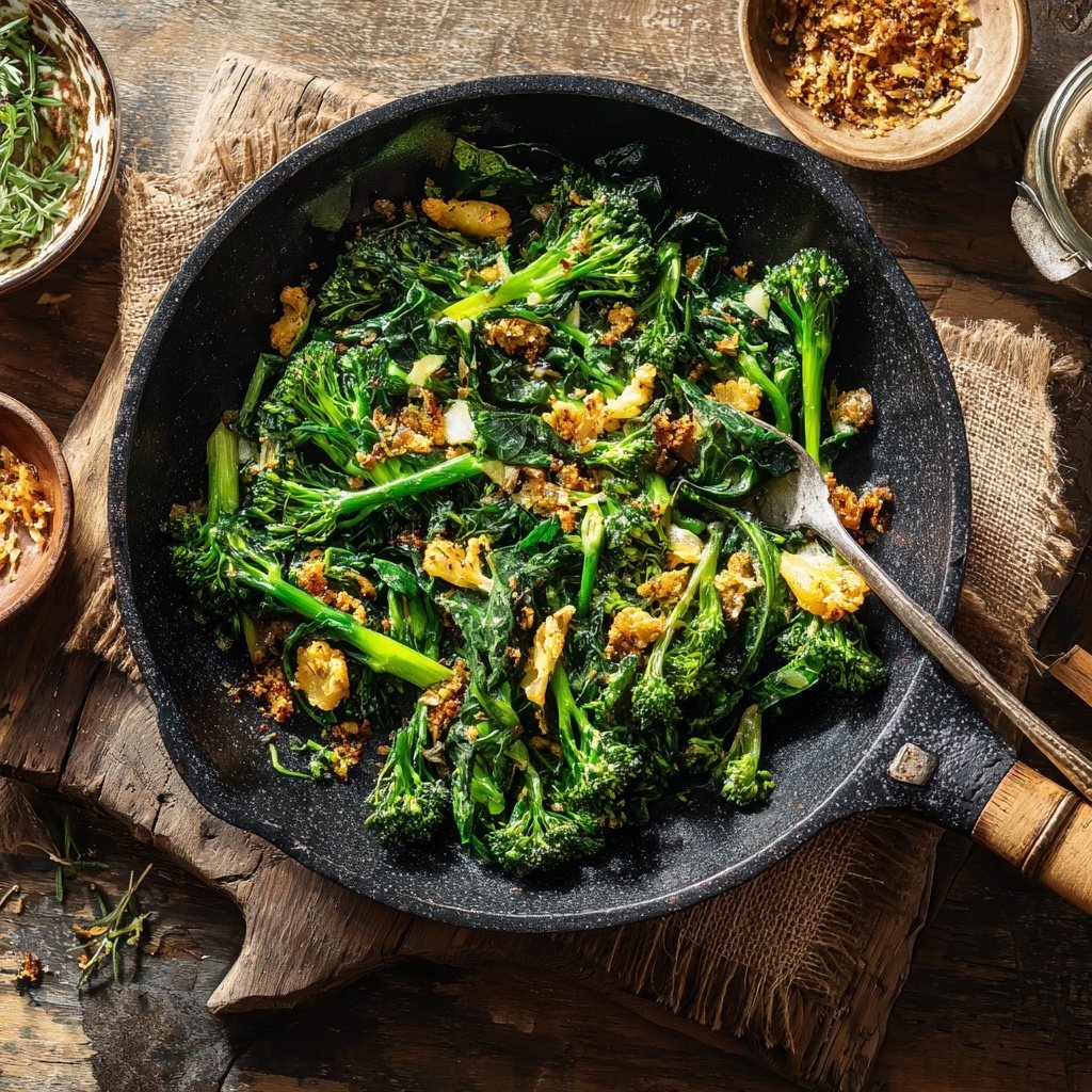 Brokkoli Pfanne Mit Ingwer