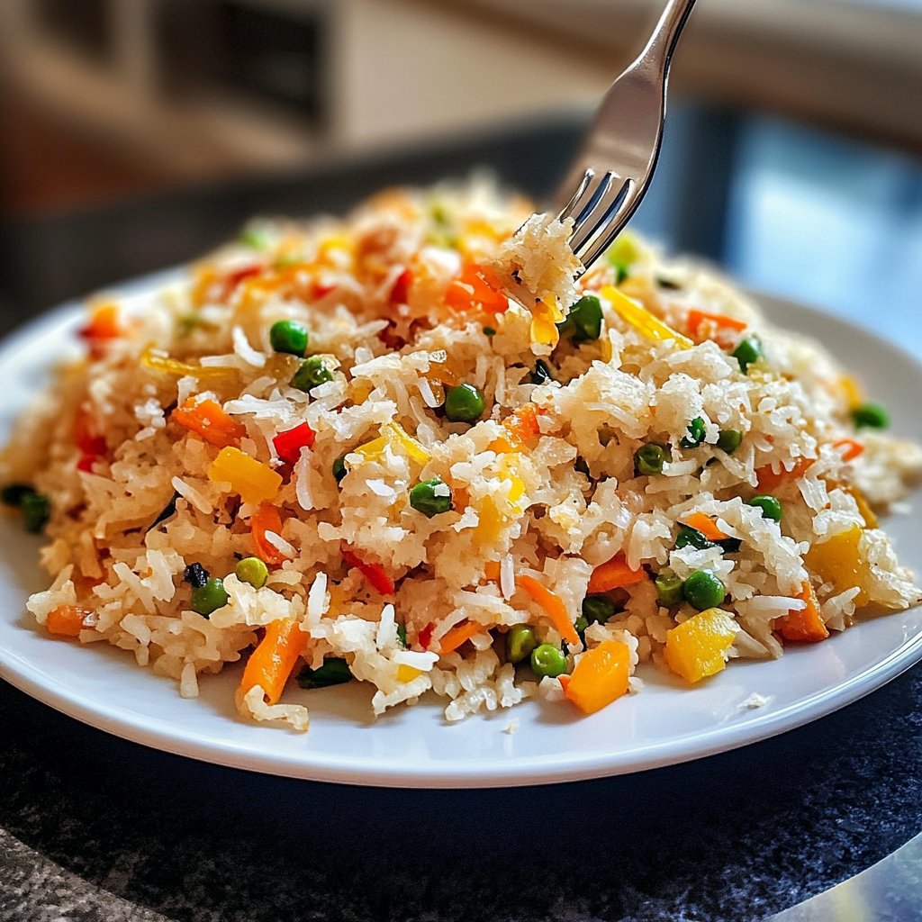 Gebratener Reis mit Ingwer