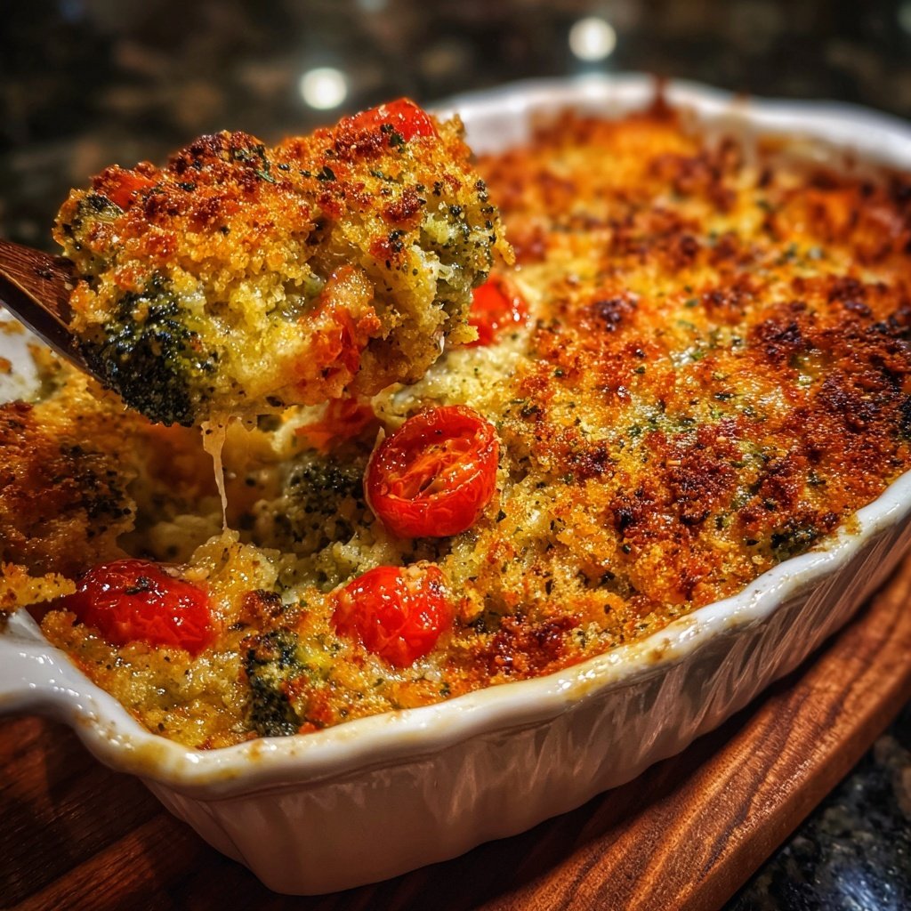 Brokkoli Auflauf Mit Tomaten