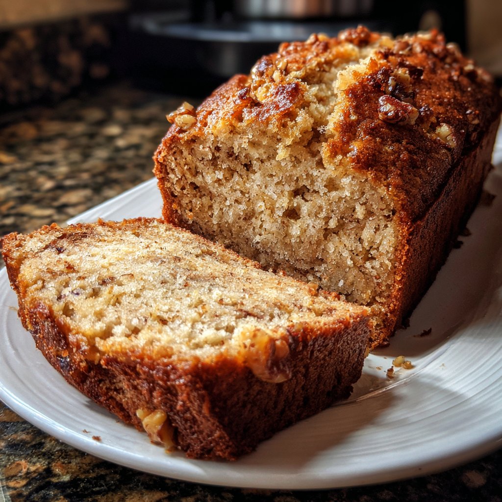 Bananenbrot mit Walnüssen