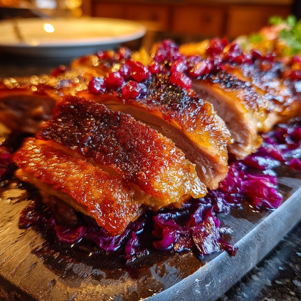 Saisonal & Festlich Weihnachtsgans mit Rotkohl