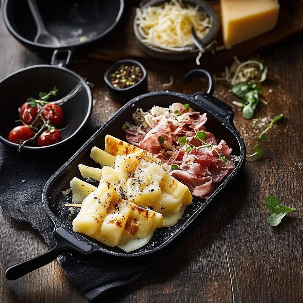 Raclette: Zutaten, Mengen und Ideen