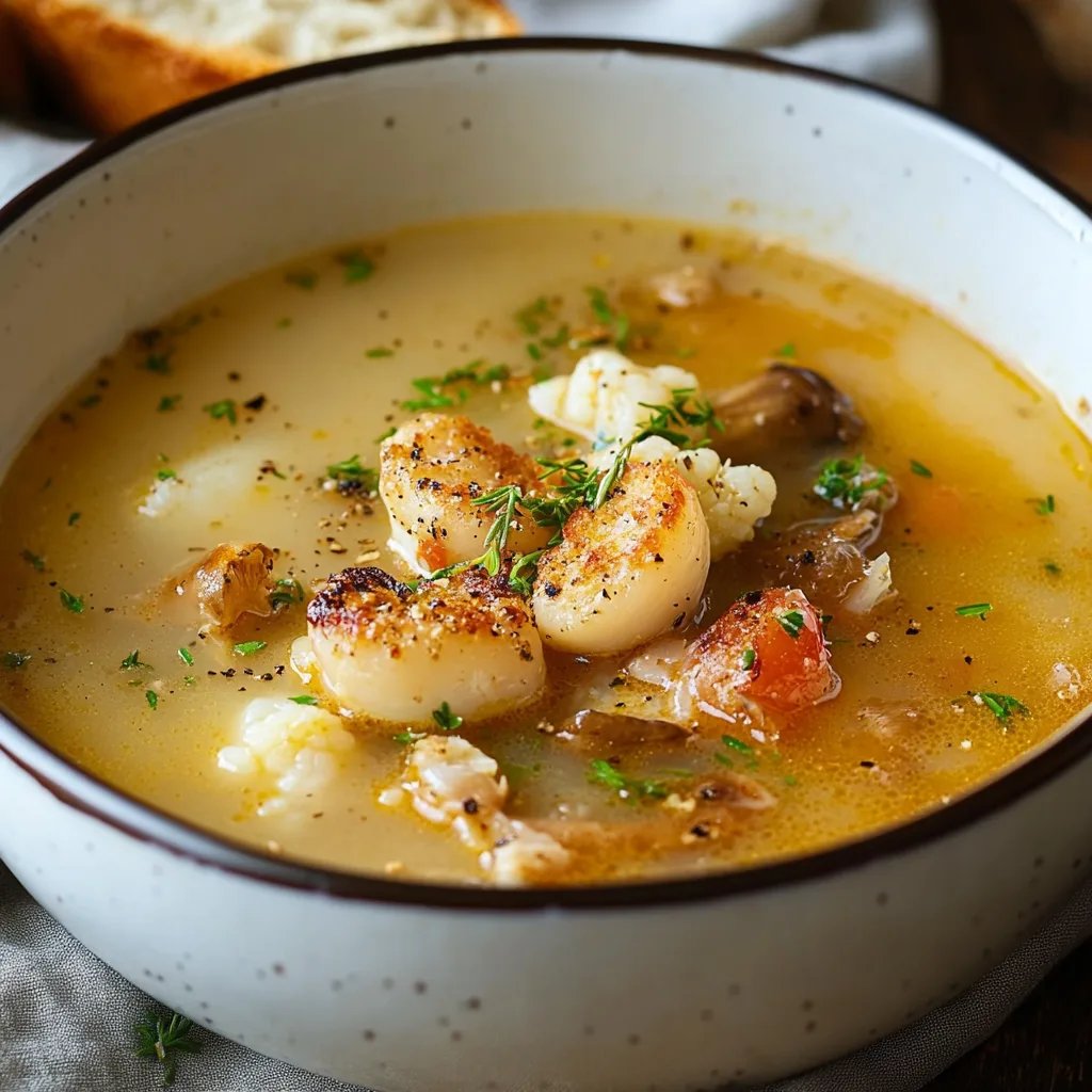 Omas Blumenkohlsuppe