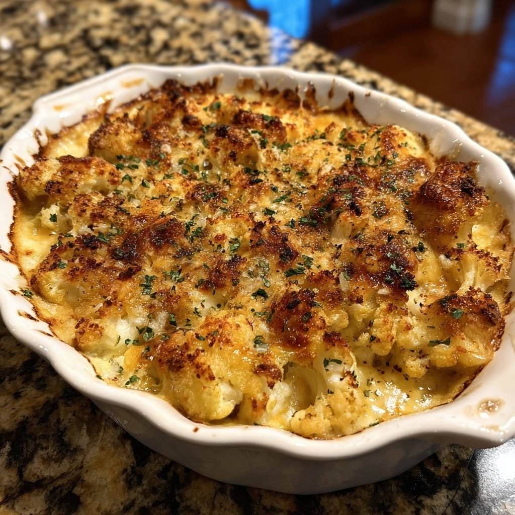 Blumenkohl Gratin