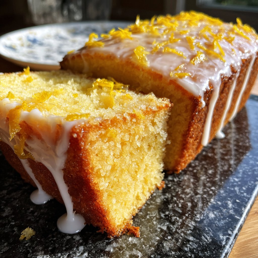 Saftiger Zitronenkuchen vom Blech