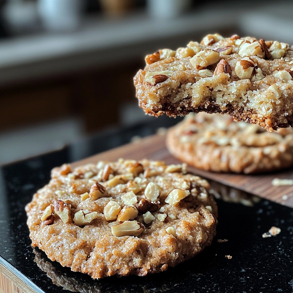 Haferflocken-Walnuss-Plätzchen