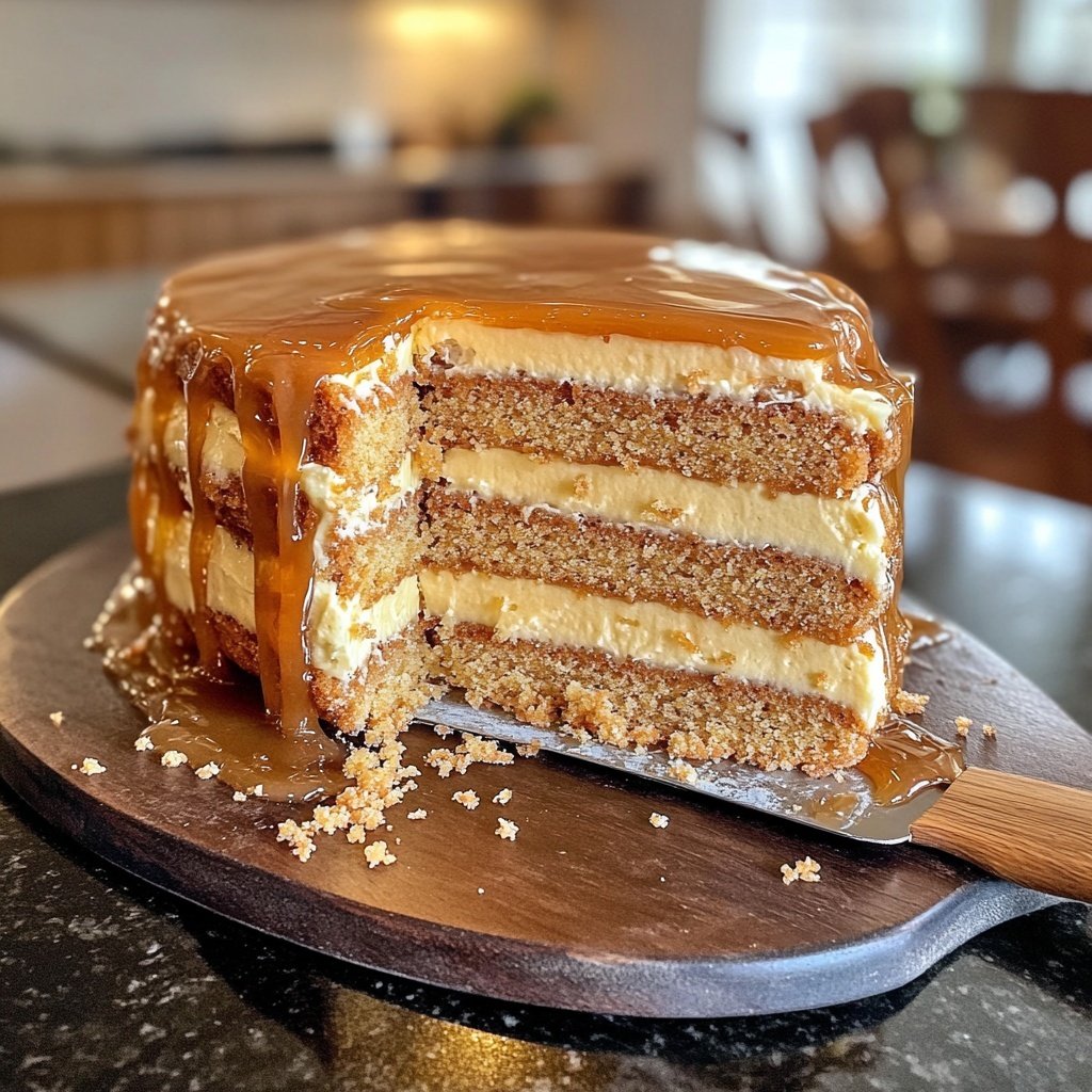 Bratapfel-Marzipan-Torte