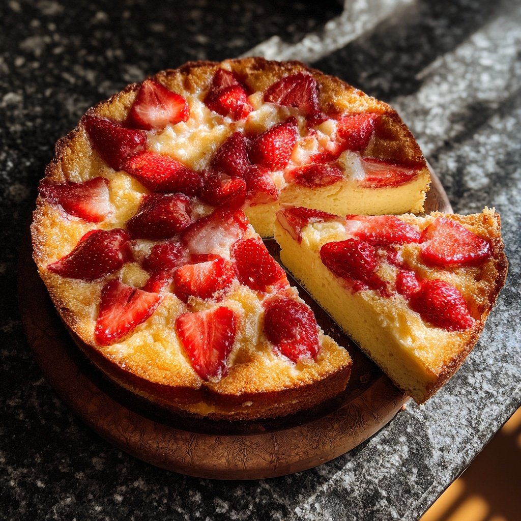 Erdbeer Rührkuchen Locker