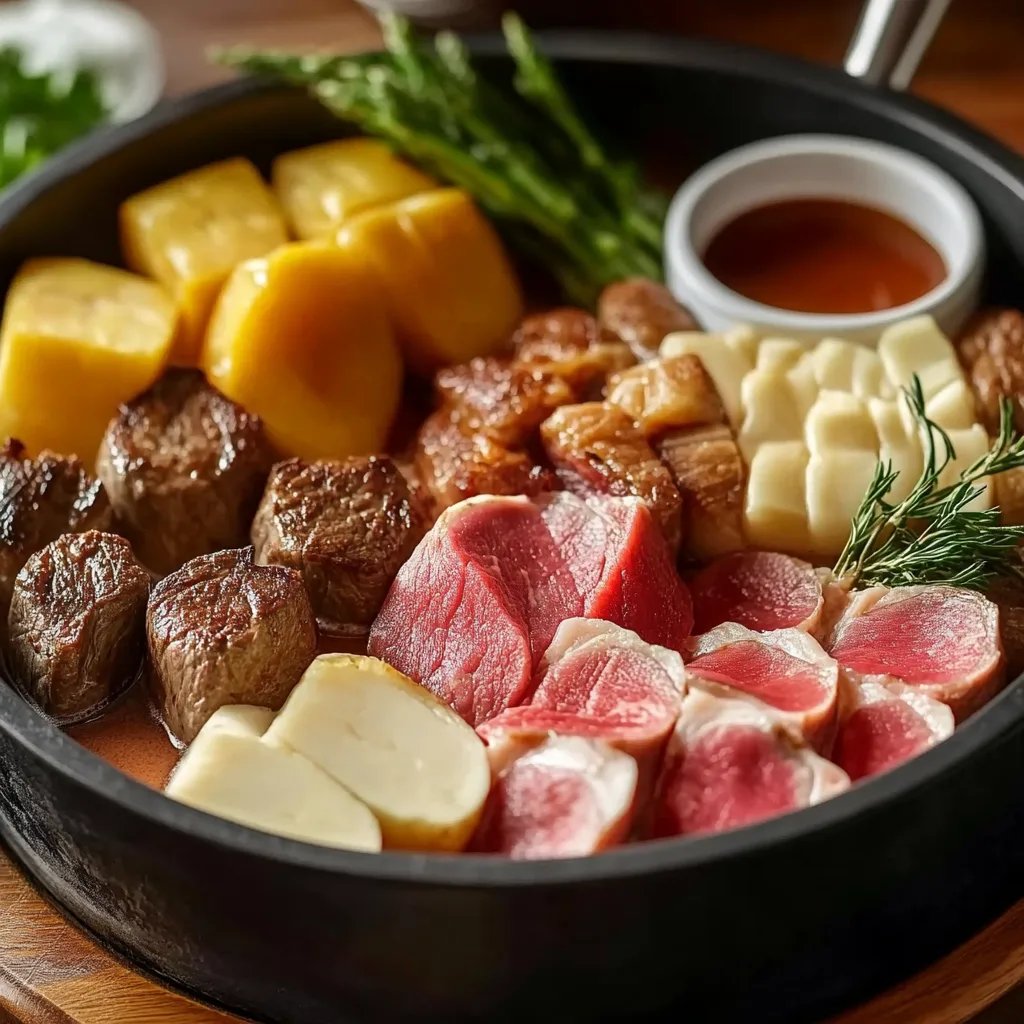 Meat Fondue